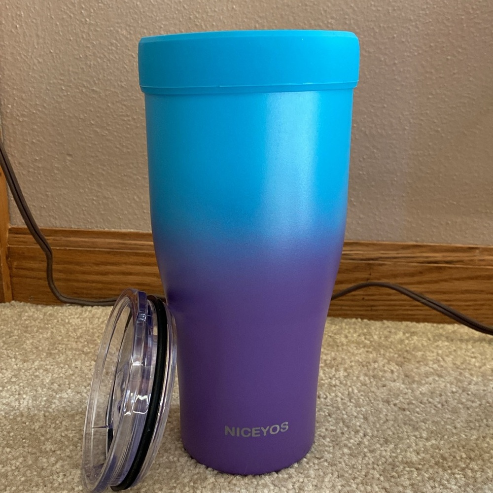 Teal/purple Insulated Tumbler